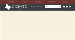 Desktop Screenshot of desototexas.gov